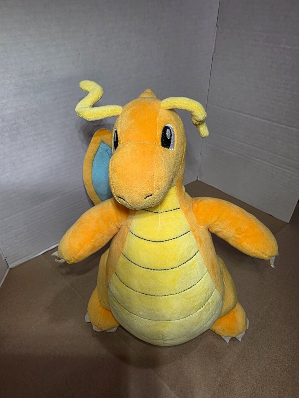 Jazwares Pokemon Build A Bear Dragonite Plush Stuffed Animal 14" GUC